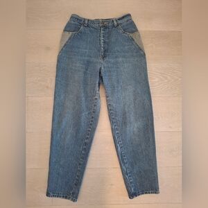 Vintage High Rise Blue Women's Jeans